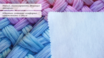 Кулирная гладь принт Ежики мультиколор - лёгкая эластичная ткань из хлопка