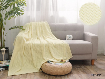 150/017-sp SOFT PLUSH 150х200 акриловая микрофибра Плед  AlViTek